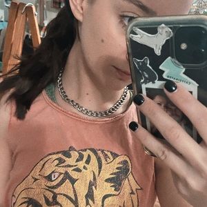 NWOT Chunky Silver Chain